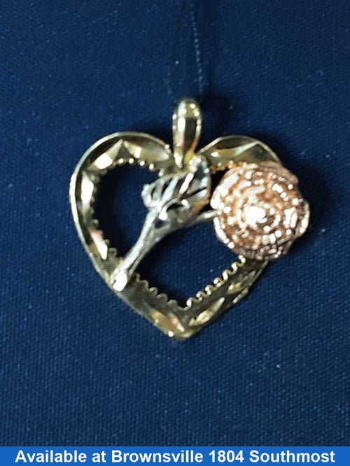 Symbol Pendant - Tricolor Gold 14k (.585) 2.3 grams
