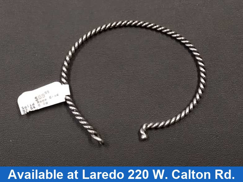 Rope Bracelet - Silver 9.6 grams 6 inch