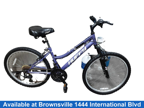 Huffy Rock Creek Purple Mountain Bike