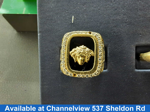 Men's Ring - Yellow Gold 10k (.417) 11.3 grams Size 11
