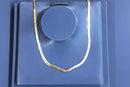 Herringbone Chain - Yellow Gold 18k (.750) 15.3 grams 18 inch