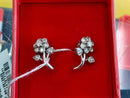 Earrings - White Gold 14k (.585) 3.2 grams