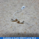 Earrings - Yellow Gold 10k (.417) 1.6 grams