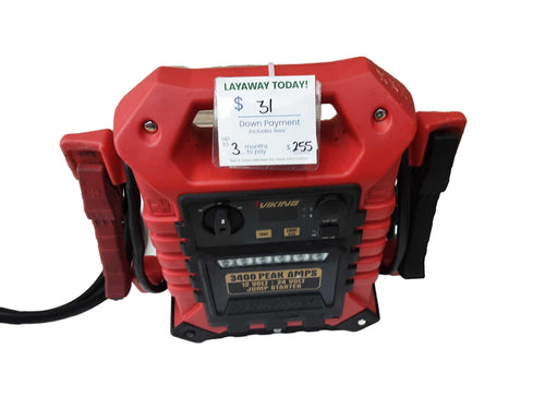 Viking 3400 Peak Amp Red Power Inverter