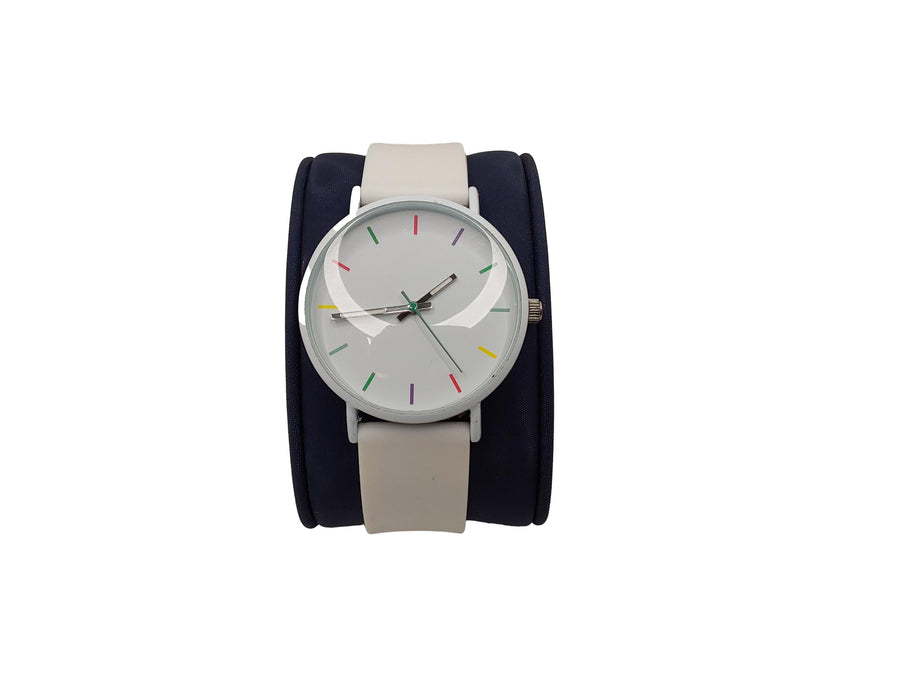China White Face White Regular Watch
