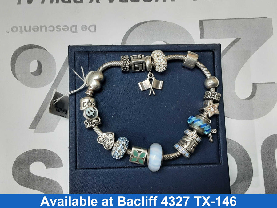 Bracelet - Silver 58.4 grams 7 inch