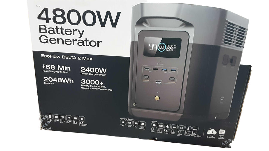 Ecoflow Delta 2 Max Black Generator