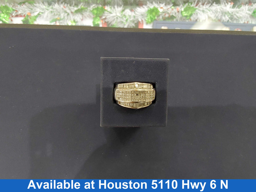 Ring - Wedding Band - White Gold 14k (.585) 11.9 grams Size 10