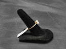 Women's Ring - Solitaire - Silver 1.6 grams Size 5.5