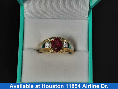 Women's Ring - Yellow Gold 14k (.585) 4.6 grams Size 7