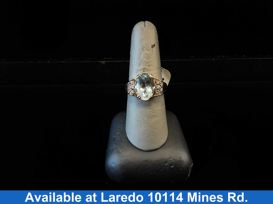 Women's Ring - Yellow Gold 14k (.585) 8.3 grams Size 8