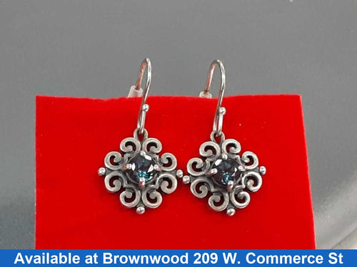 Filigree Earrings - Silver 4.3 grams