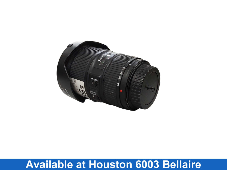 Canon Zoom Lens Ef 16-35mm 1 4l Is Usm Black Photographic Lens