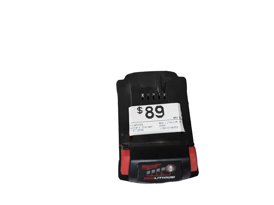 Milwaukee Red Lithuium Xc Black Battery Charger