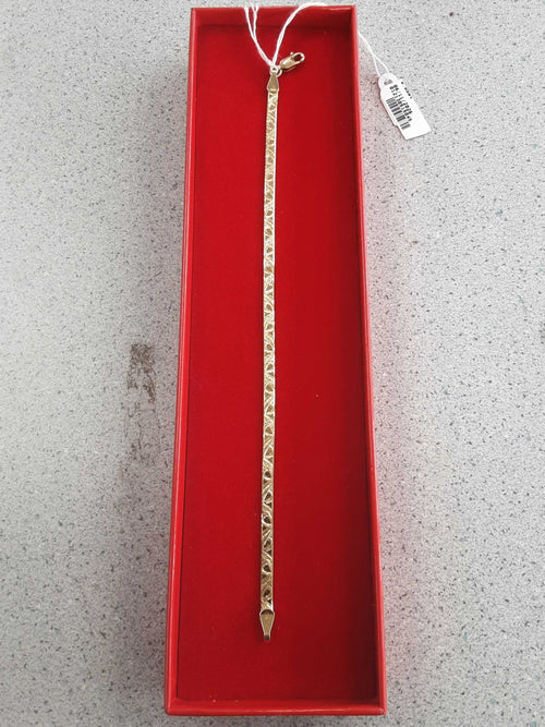 Herringbone Bracelet - Yellow Gold 14k (.585) 2.9 grams 8 inch