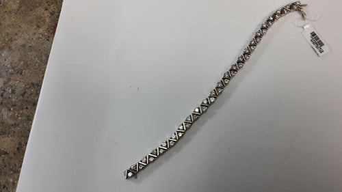 Tennis Bracelet - White Gold 14k (.585) 21.7 grams 7 inch