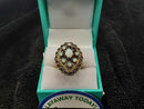 Women's Ring - Yellow Gold 14k (.585) 8.1 grams Size 8.5