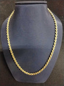 Rope Chain - Yellow Gold 14k (.585) 5.8 grams 15 inch