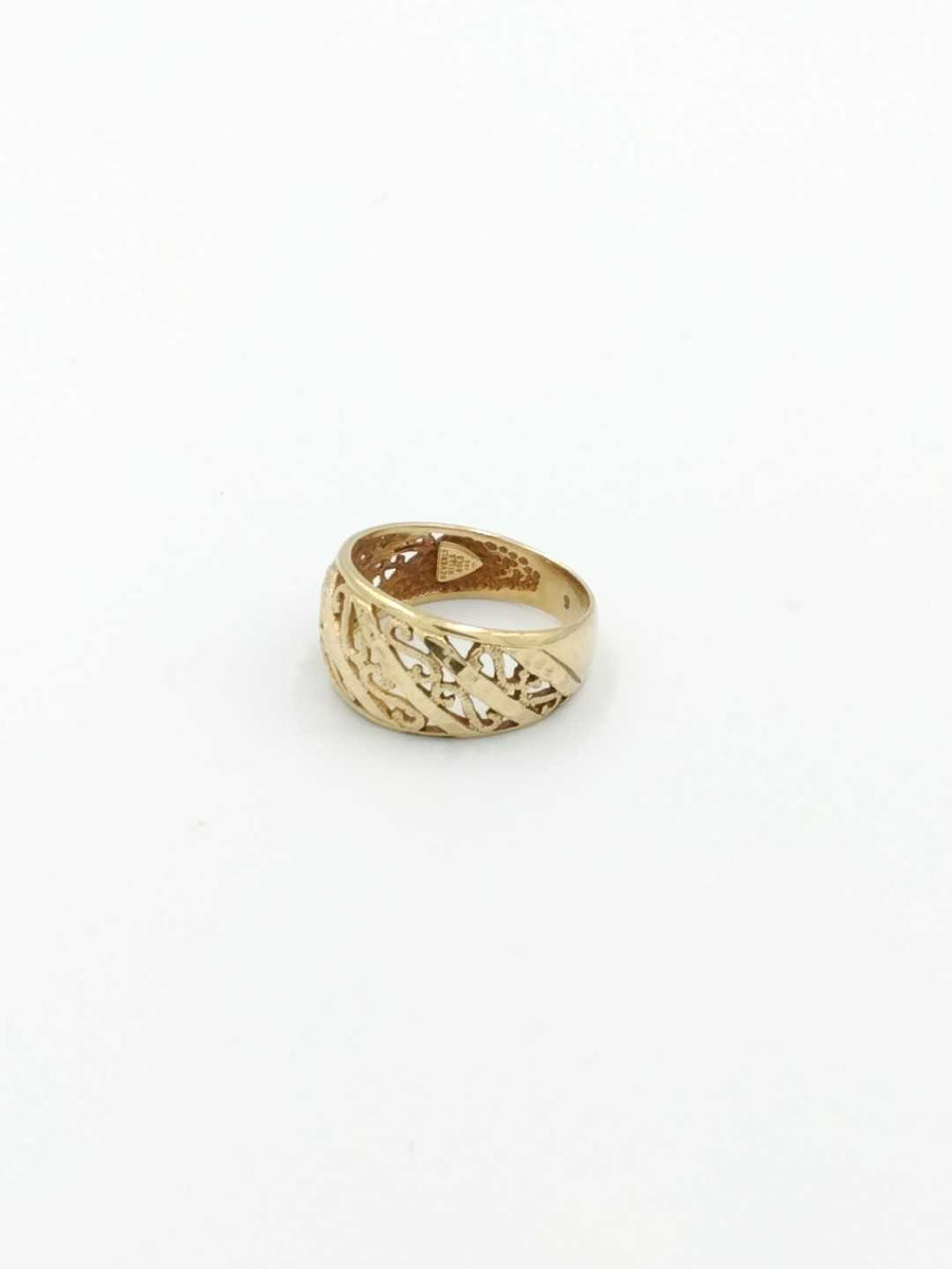 Women's Ring - Yellow Gold 14k (.585) 4.7 grams Size 9