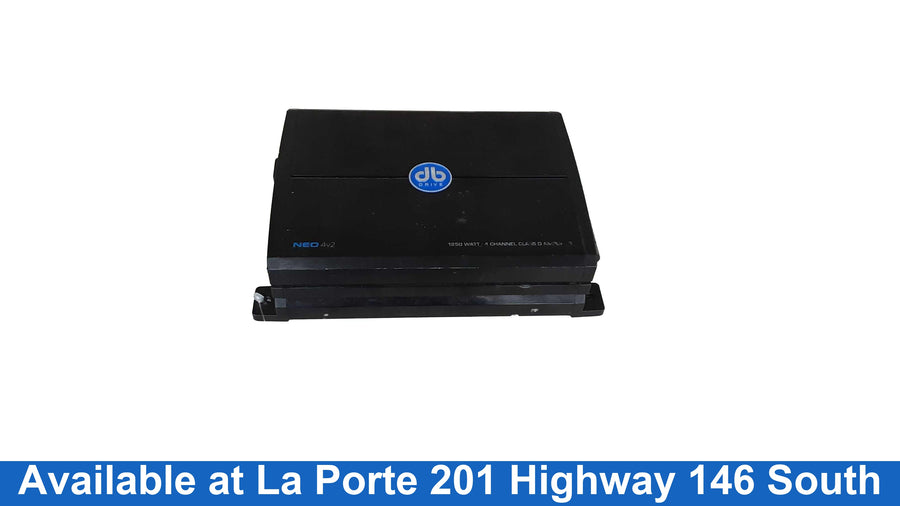 Db Drive Neo4v2 Black Car Audio Amplifier