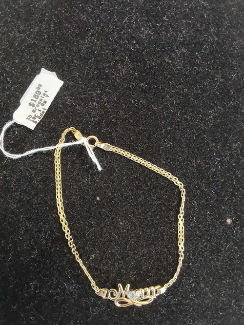 ID Bracelet - Yellow Gold 10k (.417) 1.8 grams 8 inch