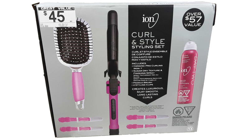 Ion Curl And Style Pink