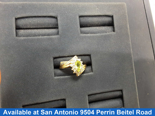 Women's Ring - Yellow Gold 10k (.417) 2.2 grams Size 7