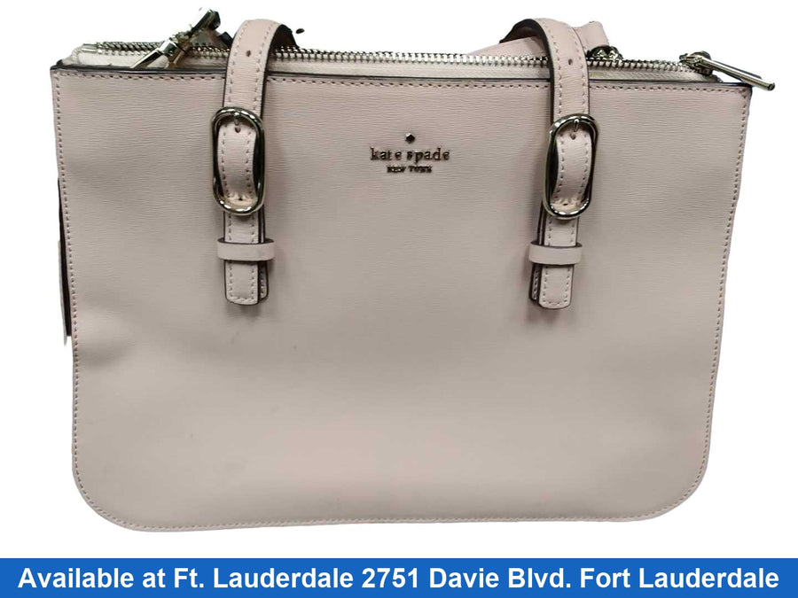Kate Spade Gusset Satchel Pink Purse / Handbag