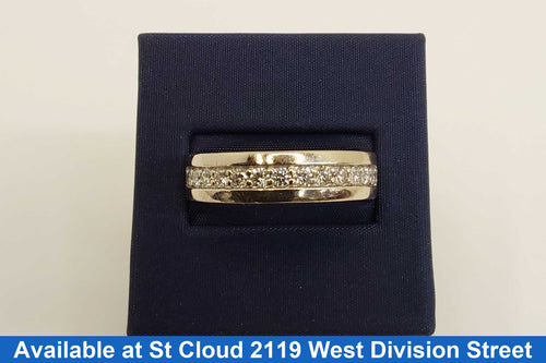 Men's Ring - White Gold 14k (.585) 8.6 grams Size 12
