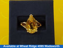Women's Ring - Yellow Gold 10k (.417) 4.4 grams Size 6.5