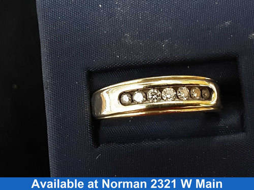 Ring - Wedding Band - Yellow Gold 10k (.417) 3 grams Size 9