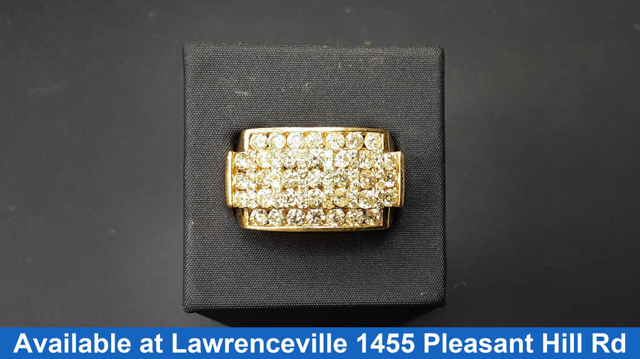 Men's Ring - Yellow Gold 10k (.417) 11.7 grams Size 20