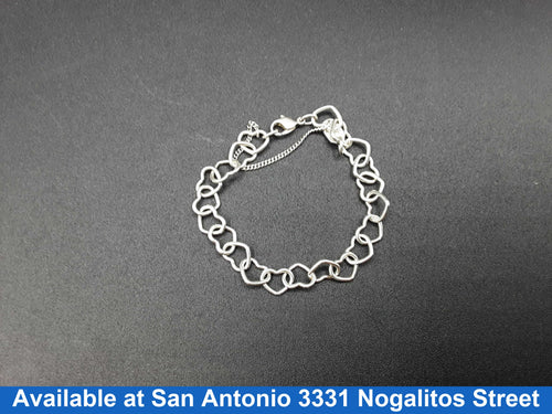 Bracelet - Silver 9 grams 7 inch