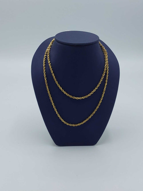 Rope Chain - Yellow Gold 10k (.417) 16 grams 28 inch