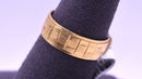 Ring - Wedding Band - Yellow Gold 10k (.417) 3.4 grams Size 9