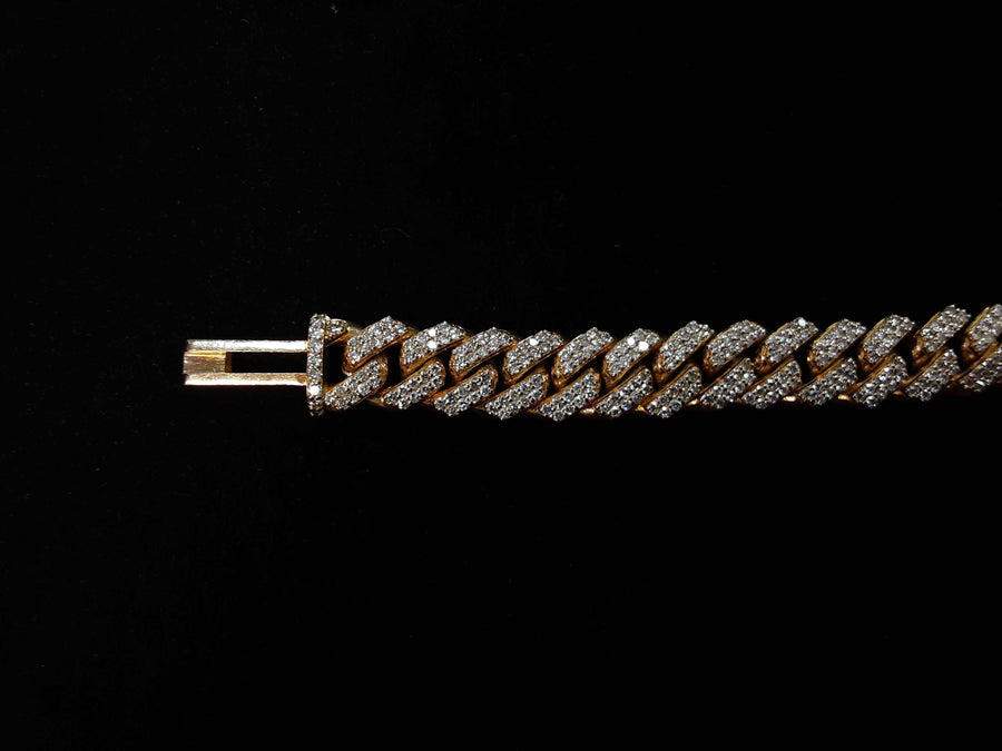 Cuban Link Bracelet - Yellow Gold 10k (.417) 79.2 grams 9 inch