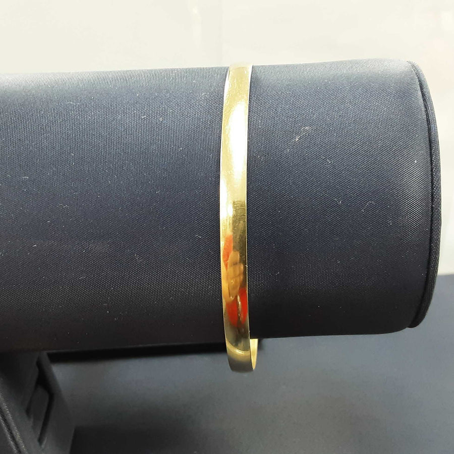 Bangle Bracelet - Yellow Gold 14k (.585) 11.5 grams 6 inch