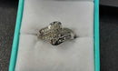 Women's Ring - White Gold 10k (.417) 2.5 grams Size 7.5
