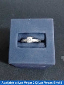 Women's Ring - Solitaire - White Gold 10k (.417) 2 grams Size 20
