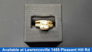 Ring - Engagement Set - Yellow Gold 10k (.417) 3.9 grams Size 7