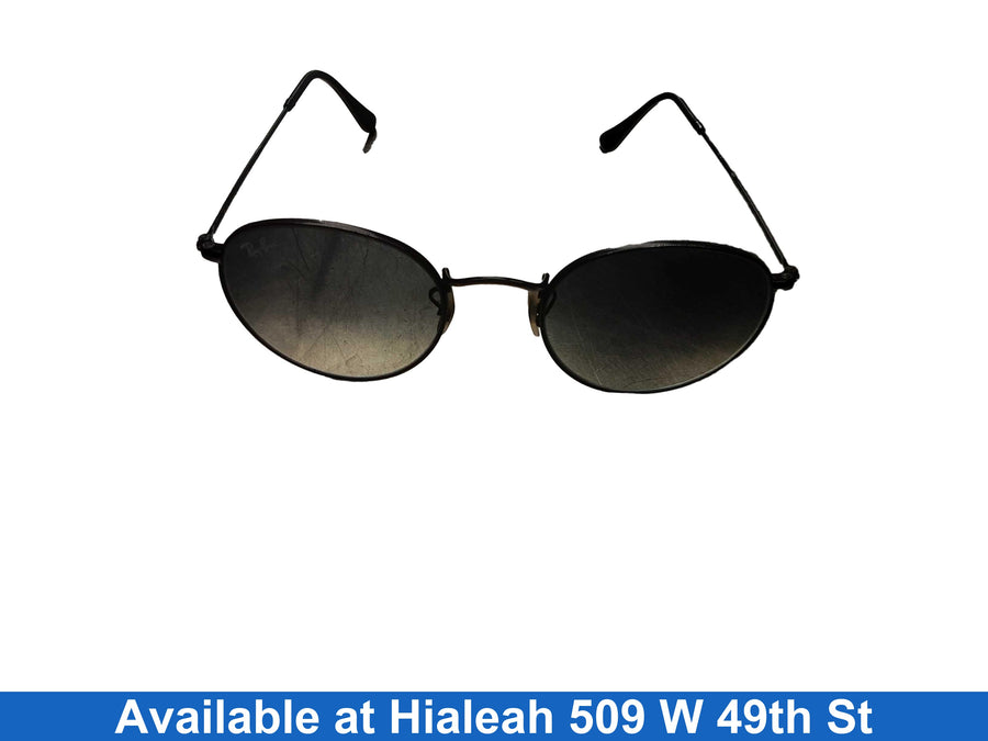 Ray-ban Rb3447 Round Metal Black