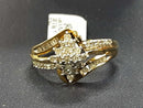 Women's Ring - Yellow Gold 10k (.417) 2.6 grams Size 7