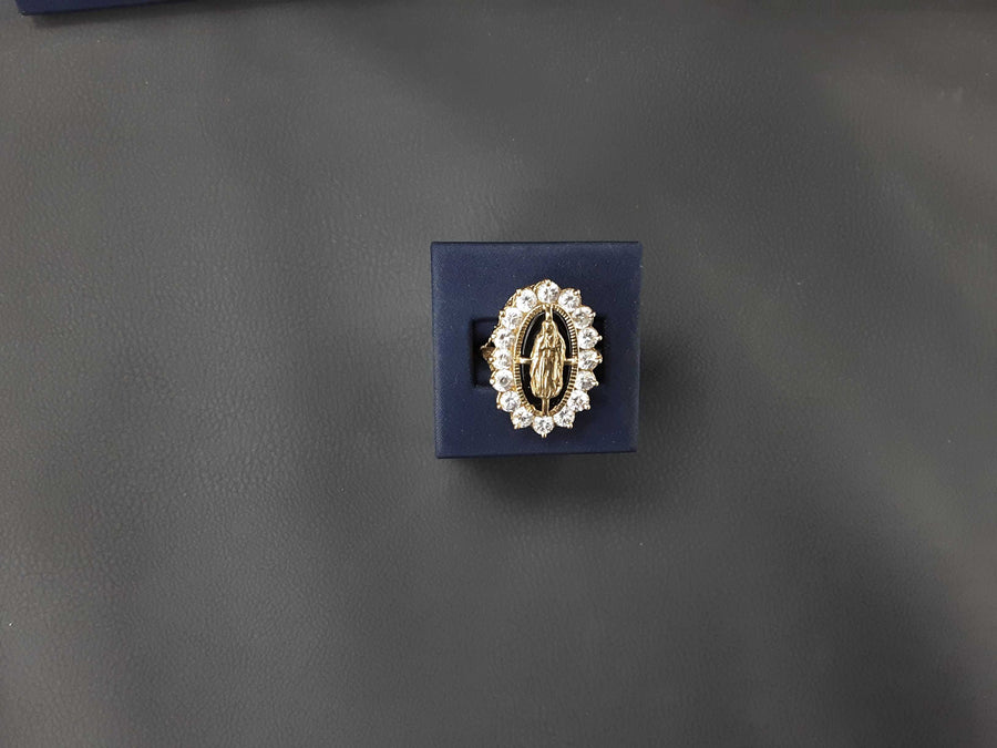 Women's Ring - Yellow Gold 10k (.417) 10.2 grams Size 9.5