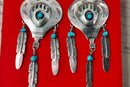 Earrings - Silver 12.4 grams
