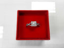 Ring - Engagement Set - White Gold 10k (.417) 3.7 grams Size 8.5
