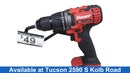 Bauer 1791c-b1 Red Cordless Standard Drill