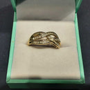 Women's Ring - Yellow Gold 10k (.417) 2.6 grams Size 8