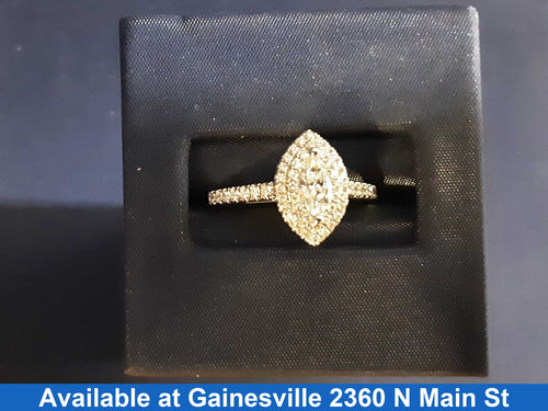 Women's Ring - White Gold 14k (.585) 2.8 grams Size 7.5