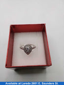Women's Ring - White Gold 10k (.417) 3.2 grams Size 8