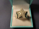 Men's Ring - Yellow Gold 10k (.417) 9.6 grams Size 12.5
